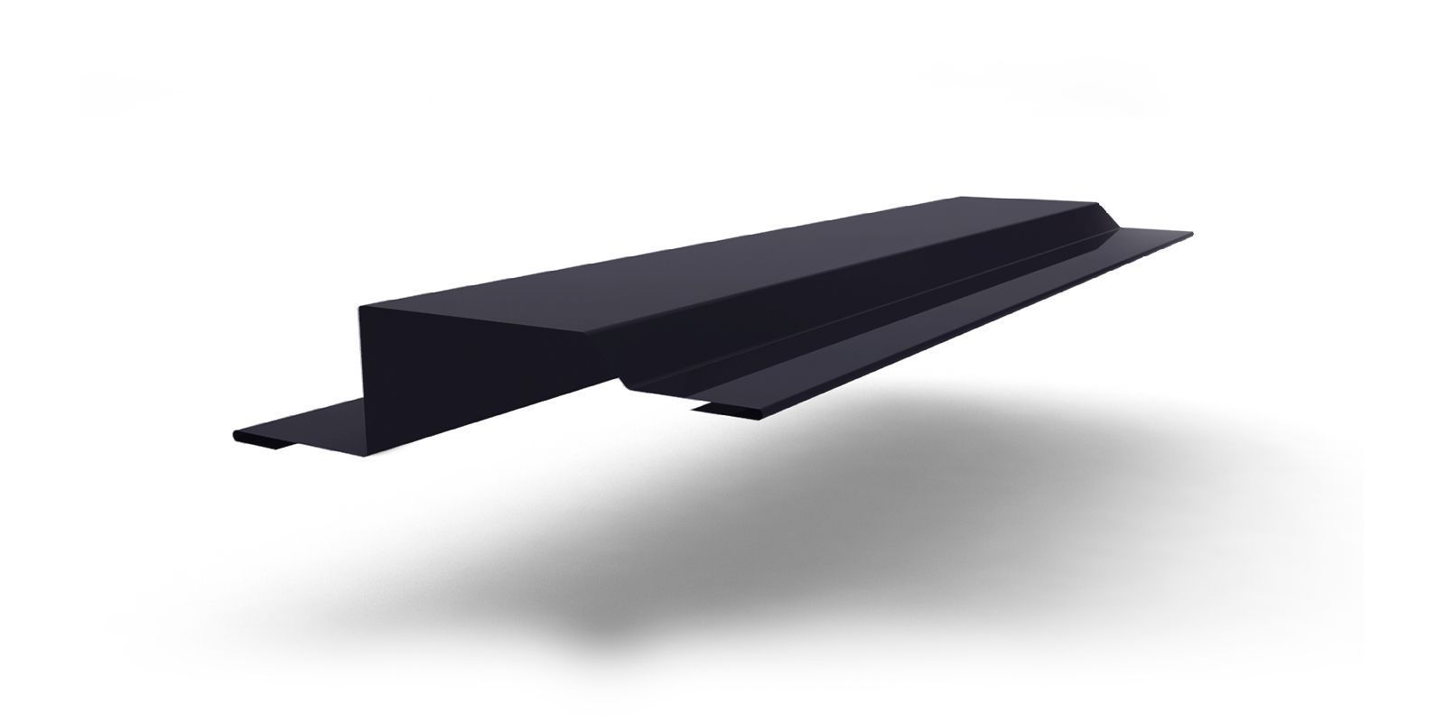 Планка обрамления окна для сэндвич-панелей с покрытием PVDF, цвет RAL 7024 ПрофЛайн, купить Планка обрамления окна для сэндвич-панелей с покрытием PVDF, цвет RAL 7024 в ПрофЛайн