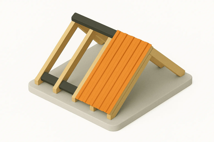 Монтаж кровли