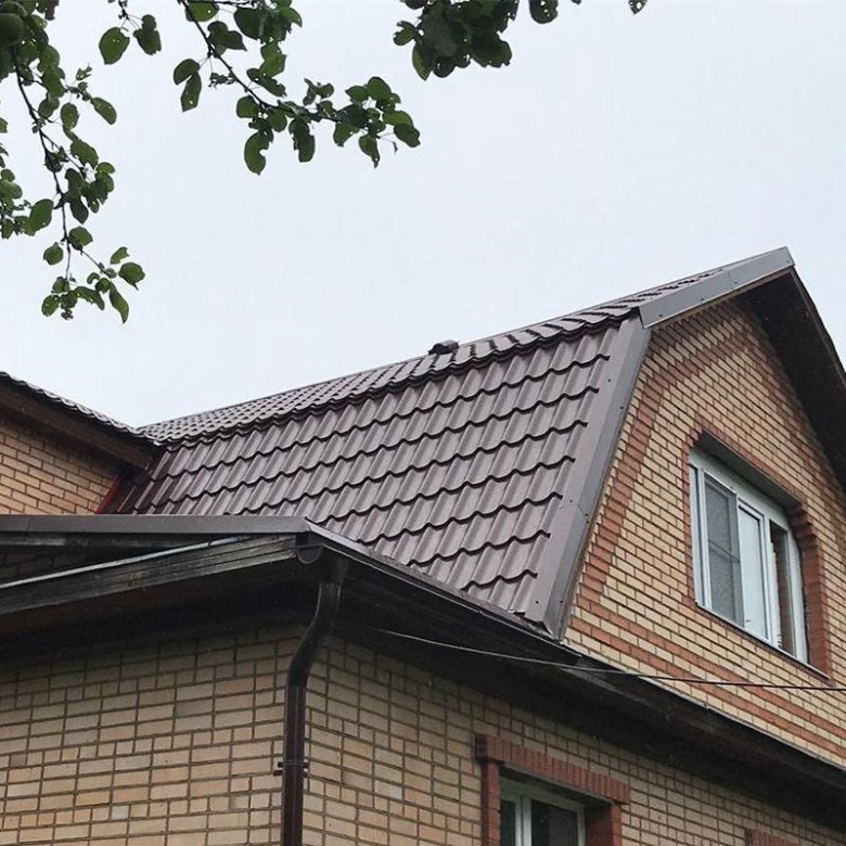 Металлочерепица Металл-Профиль Монтеррей 0,5 NormanMP RAL 8017 Коричневый шоколад ПрофЛайн, купить Металлочерепица Металл-Профиль Монтеррей 0,5 NormanMP RAL 8017 Коричневый шоколад в ПрофЛайн