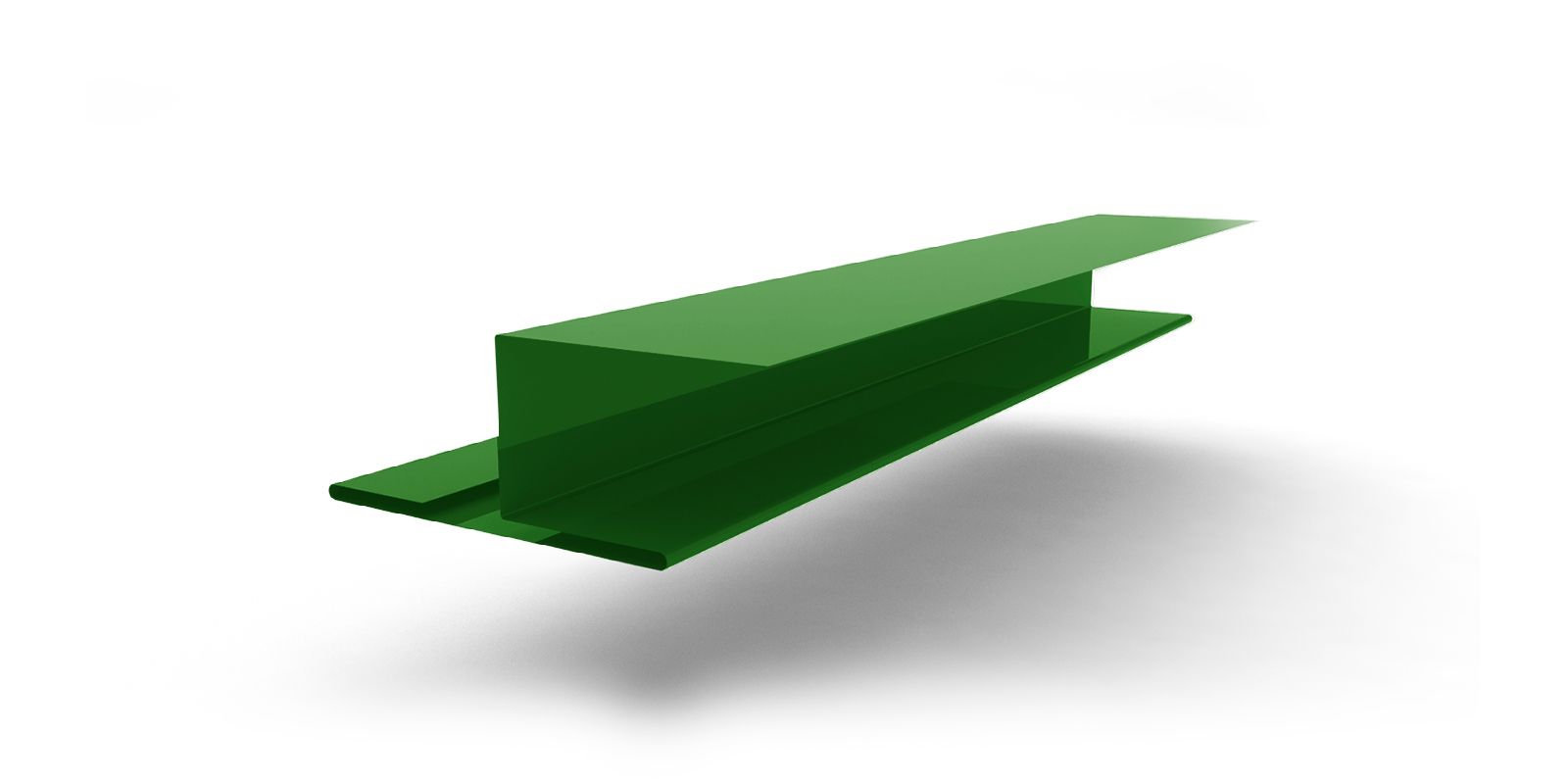 Планка стыковочная универсальная 50х25х3000 с покрытием Полиэстер, цвет RAL 6002 ПрофЛайн, купить Планка стыковочная универсальная 50х25х3000 с покрытием Полиэстер, цвет RAL 6002 в ПрофЛайн