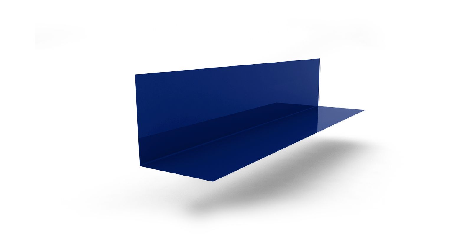 Планка угла внутреннего линеарного 78х78х3000 с покрытием Полиэстер, цвет RAL 5005 ПрофЛайн, купить Планка угла внутреннего линеарного 78х78х3000 с покрытием Полиэстер, цвет RAL 5005 в ПрофЛайн