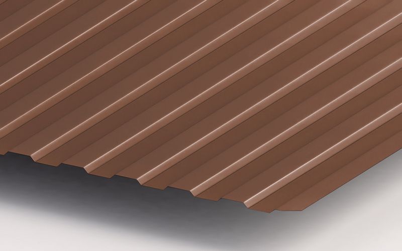 Профнастил С8 с покрытием PURMAN® 0,5 мм, Argillite Профлайн Профнастил С8 с покрытием PURMAN® 0,5 мм, Argillite Профлайн