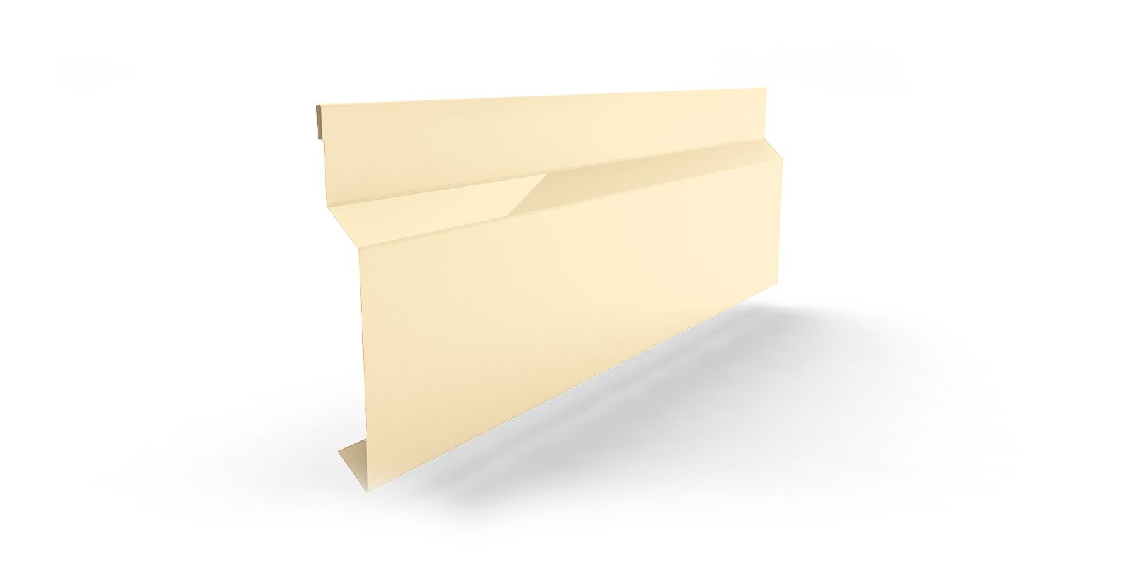 Планка отлива цокольного для сэндвич-панелей с покрытием Полиэстер, цвет RAL 1015 ПрофЛайн, купить Планка отлива цокольного для сэндвич-панелей с покрытием Полиэстер, цвет RAL 1015 в ПрофЛайн