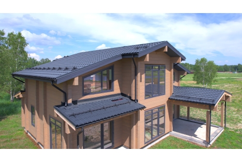 Металлочерепица "Квадро профи (Верховье)" ("Quadro Profi") v01 0,5 Rooftop Бархат RAL 7024 мокрый асфальт ПрофЛайн, купить Металлочерепица "Квадро профи (Верховье)" ("Quadro Profi") v01 0,5 Rooftop Бархат RAL 7024 мокрый асфальт в ПрофЛайн