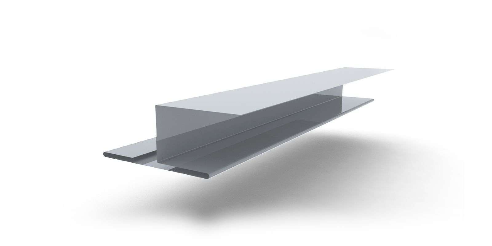 Планка стыковочная универсальная 50х25х3000 с покрытием оцинковка, цвет цинк ПрофЛайн, купить Планка стыковочная универсальная 50х25х3000 с покрытием оцинковка, цвет цинк в ПрофЛайн