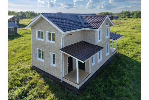 Металлочерепица "Квинта плюс" ("Kvinta plus") 0,5 Satin RAL 8017 шоколад ПрофЛайн, купить Металлочерепица "Квинта плюс" ("Kvinta plus") 0,5 Satin RAL 8017 шоколад в ПрофЛайн