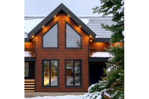 Металлочерепица Классик ("Classic") v01 0,5 Satin RR 32 темно-коричневый ПрофЛайн, купить Металлочерепица Классик ("Classic") v01 0,5 Satin RR 32 темно-коричневый в ПрофЛайн