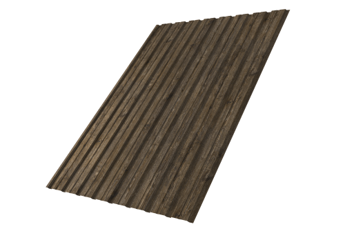 Профнастил С10B Grand Line 0,45 Print Elite Nordic Wood TwinColor Профлайн