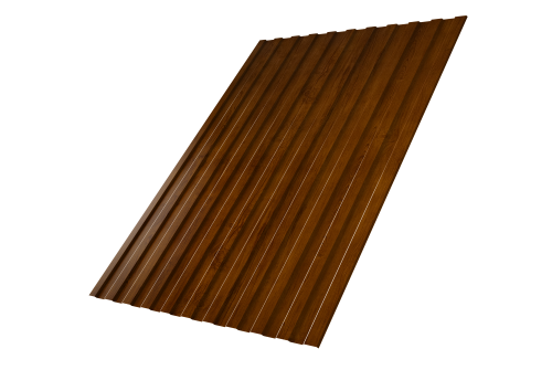 Профнастил С8A v01 Grand Line 0,4 Print Premium lite Golden Wood Intense F Профлайн