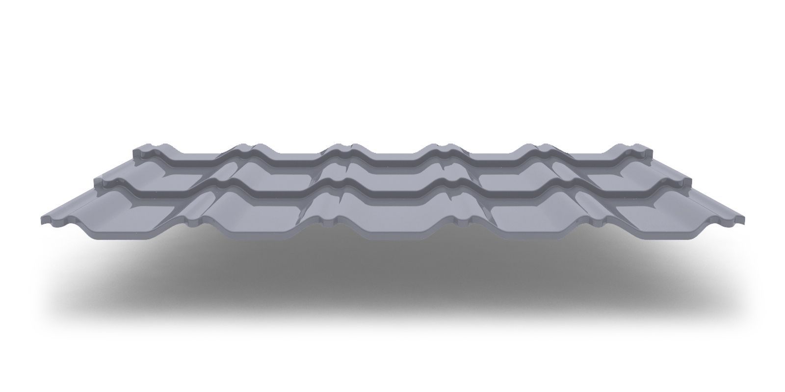 Модульная металлочерепица Kvinta Uno с покрытием Полиэстер, цвет RAL 9006 ПрофЛайн, купить Модульная металлочерепица Kvinta Uno с покрытием Полиэстер, цвет RAL 9006 в ПрофЛайн