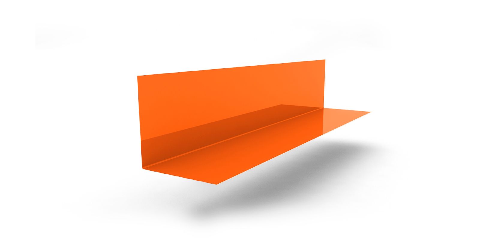 Планка угла внутреннего линеарного 78х78х3000 с покрытием Полиэстер, цвет RAL 2004 ПрофЛайн, купить Планка угла внутреннего линеарного 78х78х3000 с покрытием Полиэстер, цвет RAL 2004 в ПрофЛайн