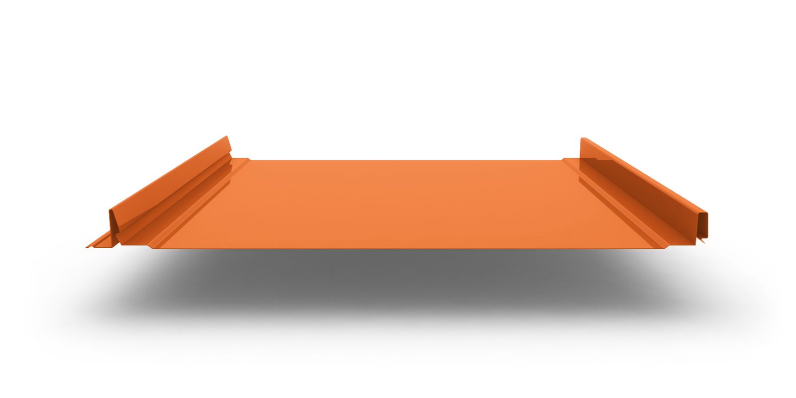 Кликфальц Pro с покрытием Полиэстер, толщина 0,45 мм, цвет RAL 2004 ПрофЛайн, купить Кликфальц Pro с покрытием Полиэстер, толщина 0,45 мм, цвет RAL 2004 в ПрофЛайн