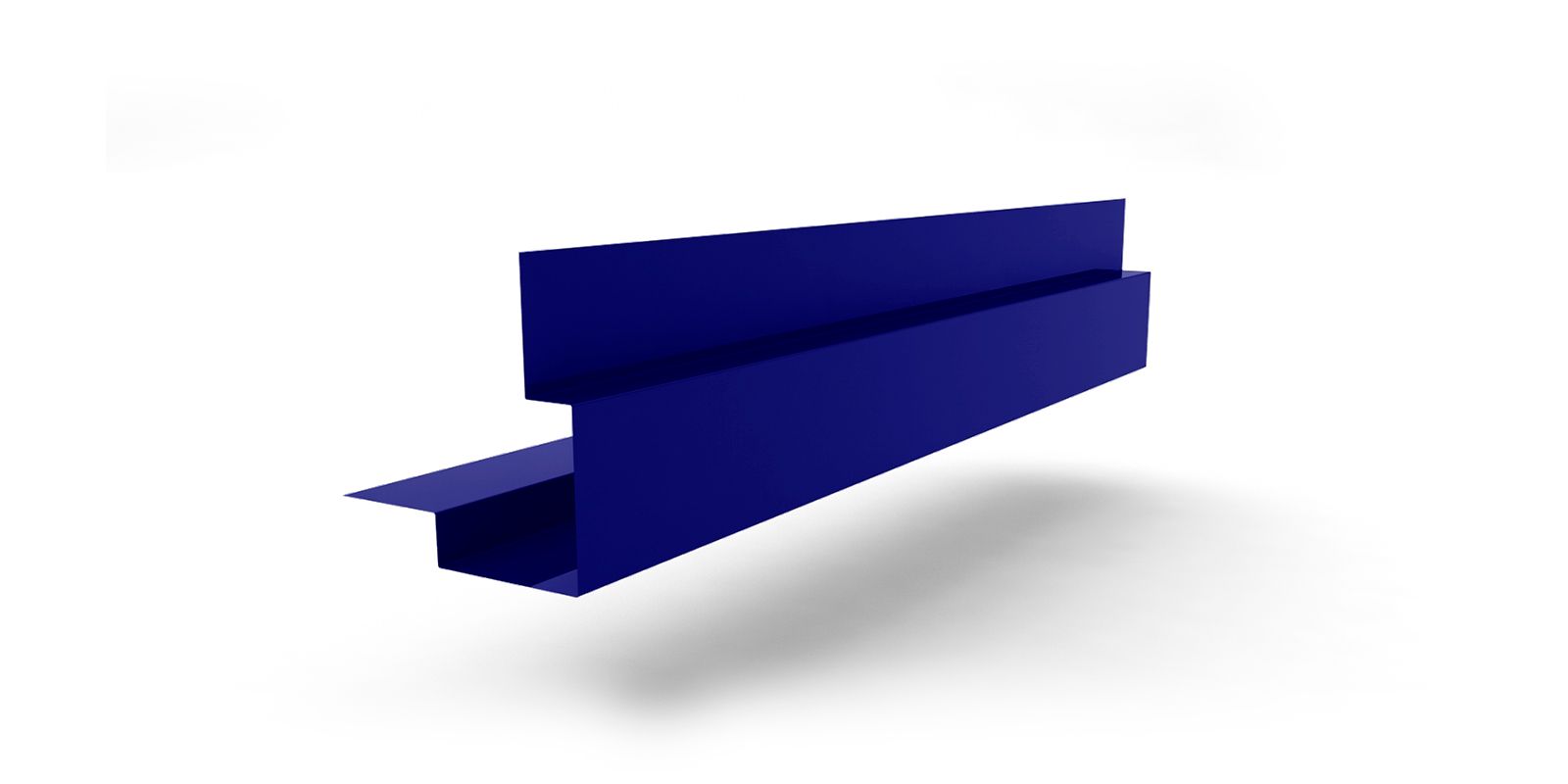 Планка угла наружного линеарного 75х75х3000 с покрытием Полиэстер, цвет RAL 5002 ПрофЛайн, купить Планка угла наружного линеарного 75х75х3000 с покрытием Полиэстер, цвет RAL 5002 в ПрофЛайн