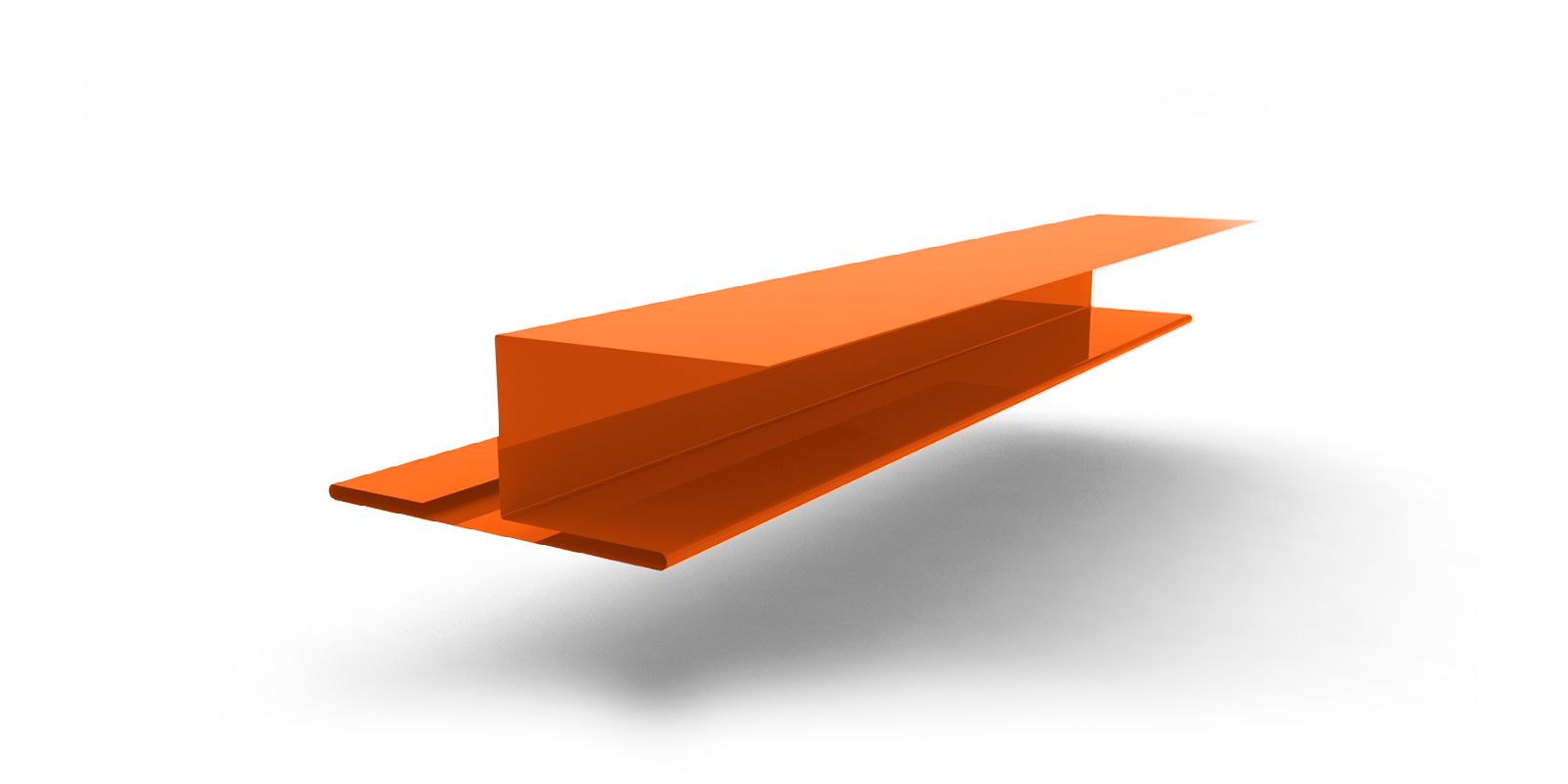 Планка стыковочная универсальная 50х25х3000 с покрытием Полиэстер, цвет RAL 2004 ПрофЛайн, купить Планка стыковочная универсальная 50х25х3000 с покрытием Полиэстер, цвет RAL 2004 в ПрофЛайн