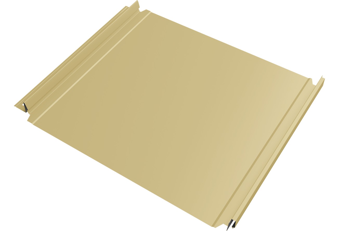 Кликфальц Double Pro 0,45 ПЭ с пленкой на замках RAL 1014 слоновая кость ПрофЛайн, купить Кликфальц Double Pro 0,45 ПЭ с пленкой на замках RAL 1014 слоновая кость в ПрофЛайн