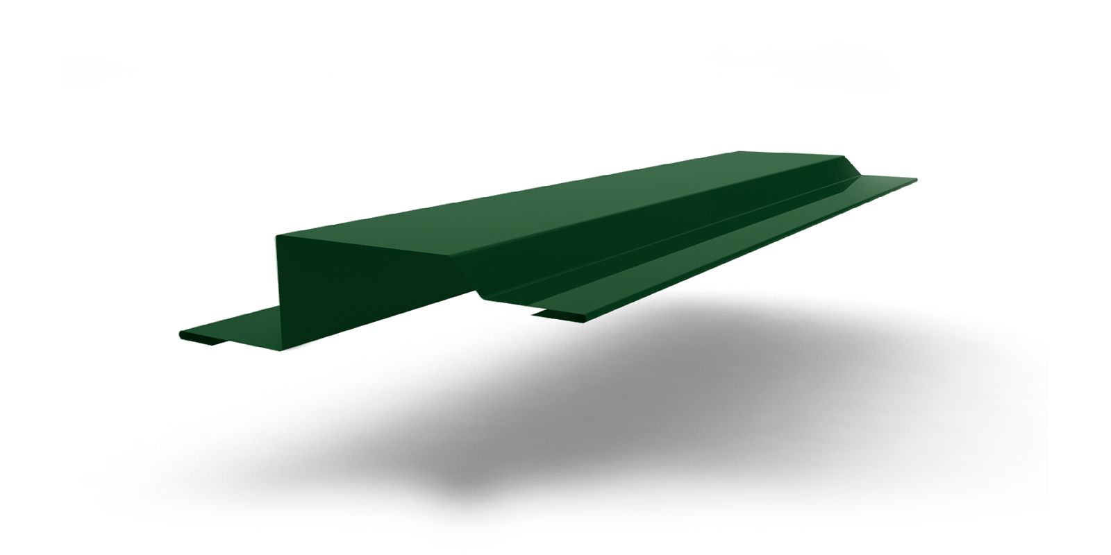 Планка обрамления окна для сэндвич-панелей с покрытием PVDF, цвет RAL 6029 ПрофЛайн, купить Планка обрамления окна для сэндвич-панелей с покрытием PVDF, цвет RAL 6029 в ПрофЛайн