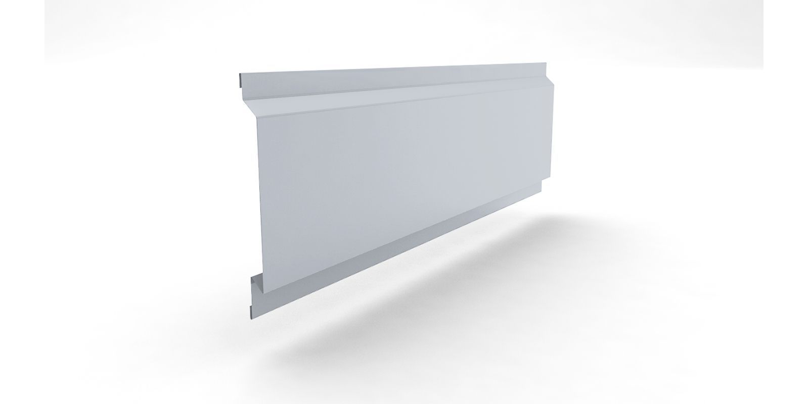 Планка горизонтального стыка сэндвич-панелей с покрытием оцинковка, цвет цинк ПрофЛайн, купить Планка горизонтального стыка сэндвич-панелей с покрытием оцинковка, цвет цинк в ПрофЛайн