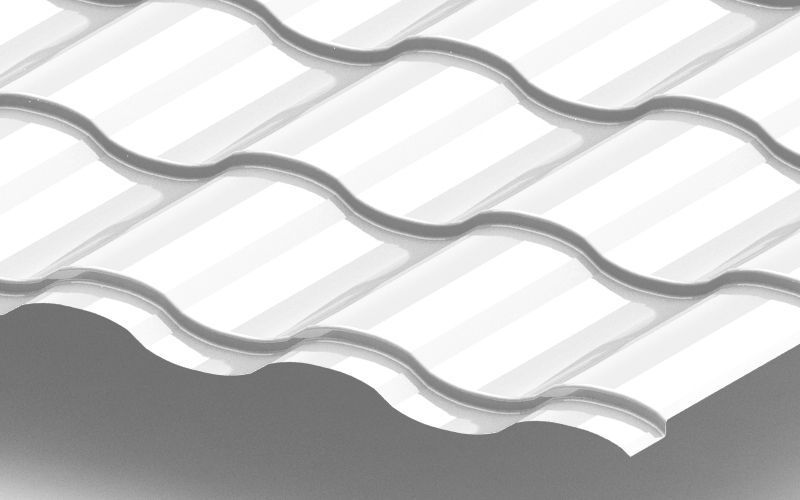 Металлочерепица Kredo с покрытием Satin®, 0,50 мм, цвет RAL 9003 ПрофЛайн, купить Металлочерепица Kredo с покрытием Satin®, 0,50 мм, цвет RAL 9003 в ПрофЛайн Металлочерепица Kredo с покрытием Satin®, 0,50 мм, цвет RAL 9003 ПрофЛайн, купить Металлочерепица Kredo с покрытием Satin®, 0,50 мм, цвет RAL 9003 в ПрофЛайн