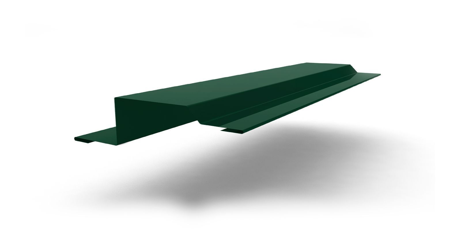 Планка обрамления окна для сэндвич-панелей с покрытием PVDF, цвет RAL 6005 ПрофЛайн, купить Планка обрамления окна для сэндвич-панелей с покрытием PVDF, цвет RAL 6005 в ПрофЛайн