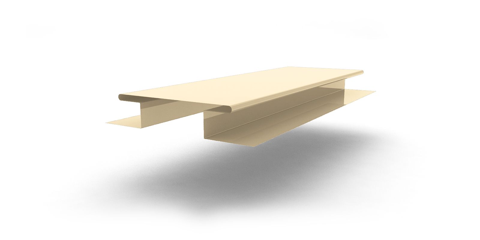 Планка стыковочная сложная с покрытием Полиэстер, цвет RAL 1015 ПрофЛайн, купить Планка стыковочная сложная с покрытием Полиэстер, цвет RAL 1015 в ПрофЛайн