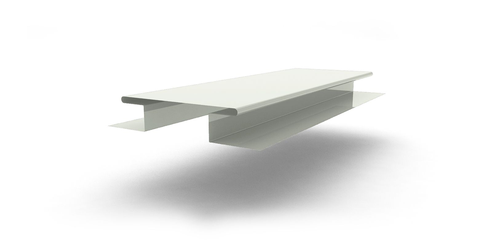 Планка стыковочная сложная с покрытием PVDF, цвет RAL 9002 ПрофЛайн, купить Планка стыковочная сложная с покрытием PVDF, цвет RAL 9002 в ПрофЛайн