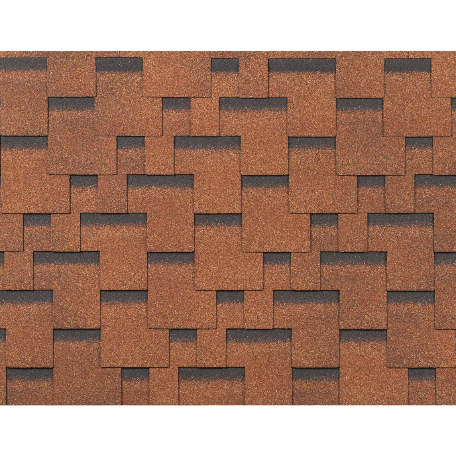 Гибкая черепица Румба, цвет фундук ПрофЛайн, купить Гибкая черепица Румба, цвет фундук в ПрофЛайн