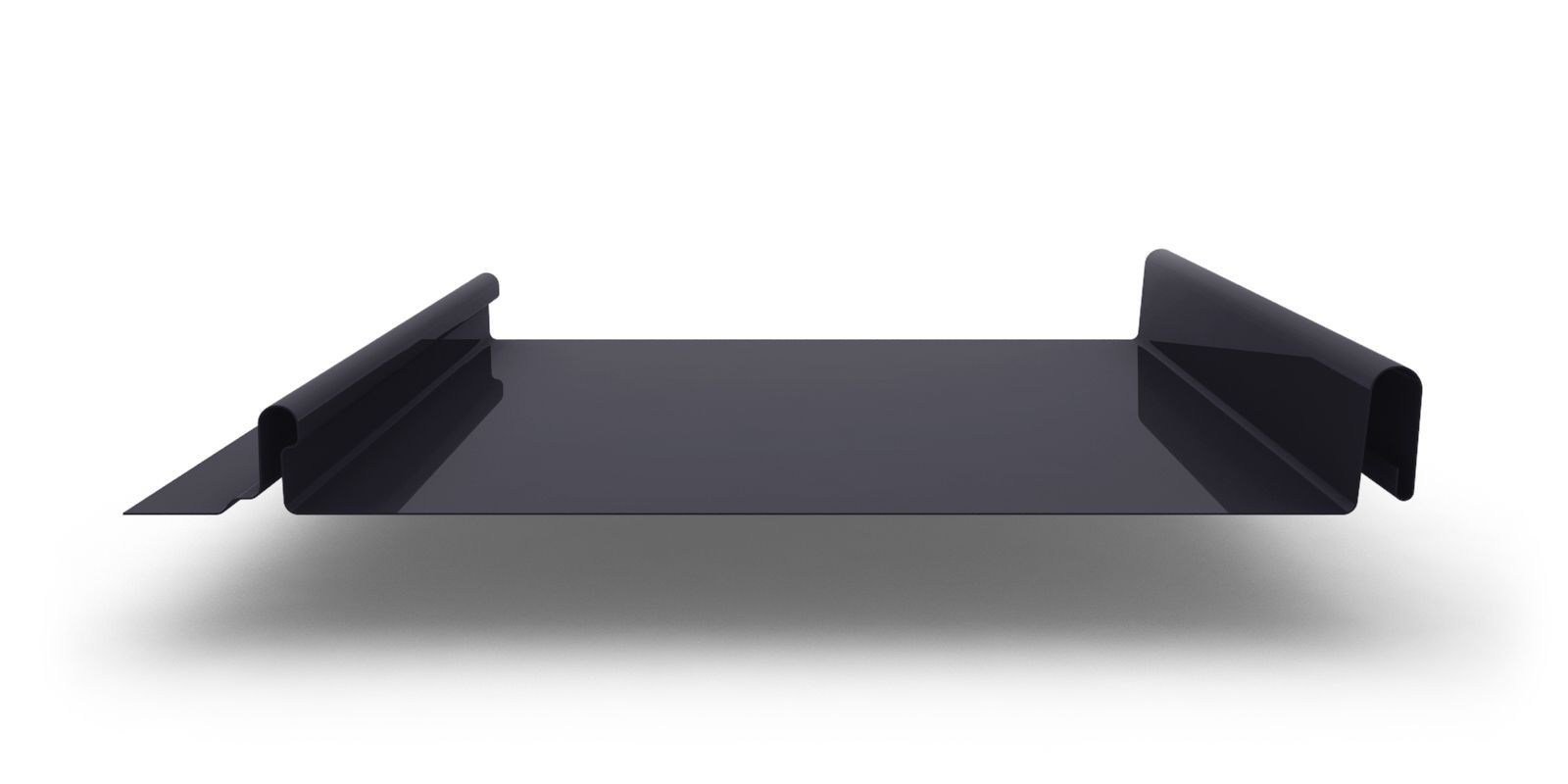 Кликфальц Mini с покрытием Полиэстер, толщина 0,45 мм, цвет RAL 7024 ПрофЛайн, купить Кликфальц Mini с покрытием Полиэстер, толщина 0,45 мм, цвет RAL 7024 в ПрофЛайн