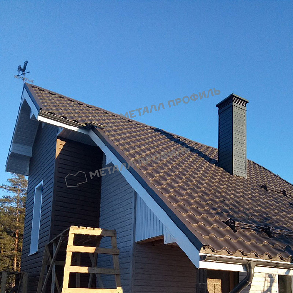 Металлочерепица Металл-Профиль Монтерроса-ML 0,5 PURMAN® Tourmalin Светло-зеленый металлик ПрофЛайн, купить Металлочерепица Металл-Профиль Монтерроса-ML 0,5 PURMAN® Tourmalin Светло-зеленый металлик в ПрофЛайн