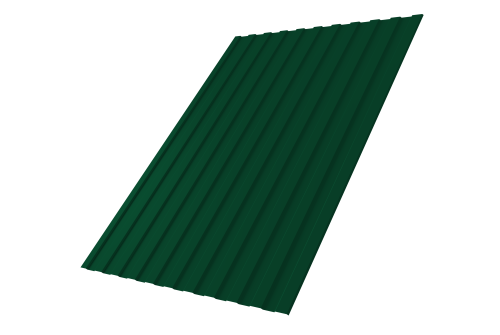 Профнастил С8A v01 Grand Line 0,45 Drap TX RAL 6005 зеленый мох Профлайн