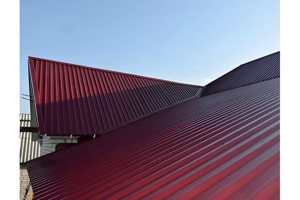 Профнастил Металл-Профиль МП-35 NormanMP 0.5 мм RAL 3005 Красное вино Профлайн