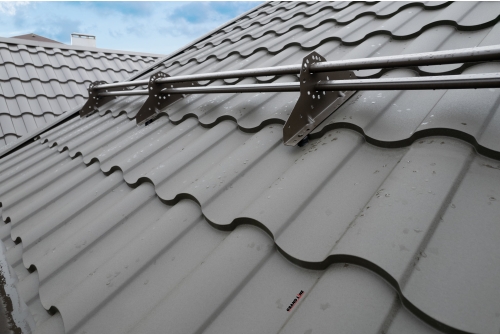 Металлочерепица "Кредо" ("Kredo") v01 0,5 PurPro Matt 275 RR 32 темно-коричневый ПрофЛайн, купить Металлочерепица "Кредо" ("Kredo") v01 0,5 PurPro Matt 275 RR 32 темно-коричневый в ПрофЛайн