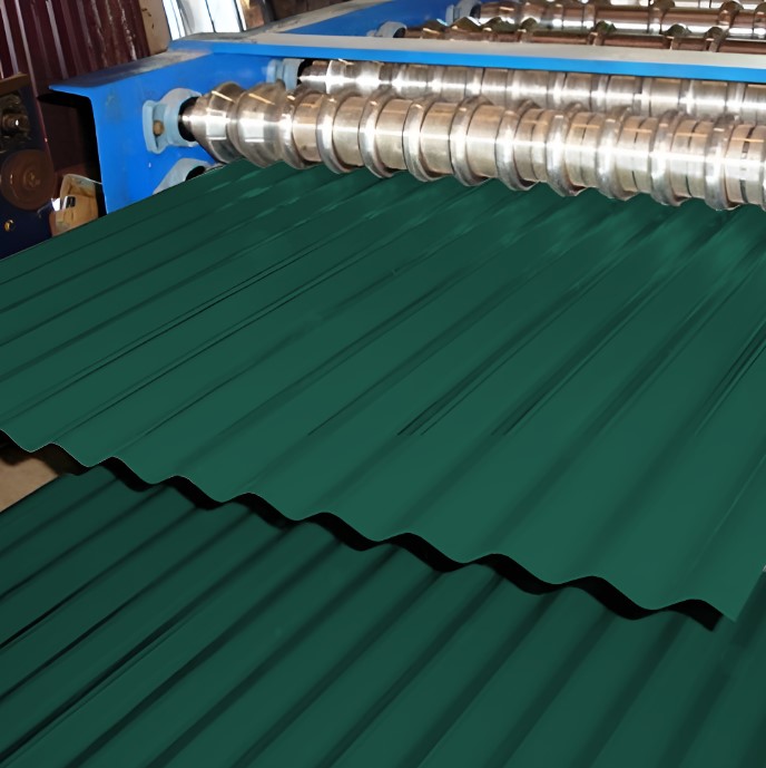 Профнастил Металл Профиль МП-18 0,5 PURMAN® RAL 6005 Зеленый мох | A Профлайн