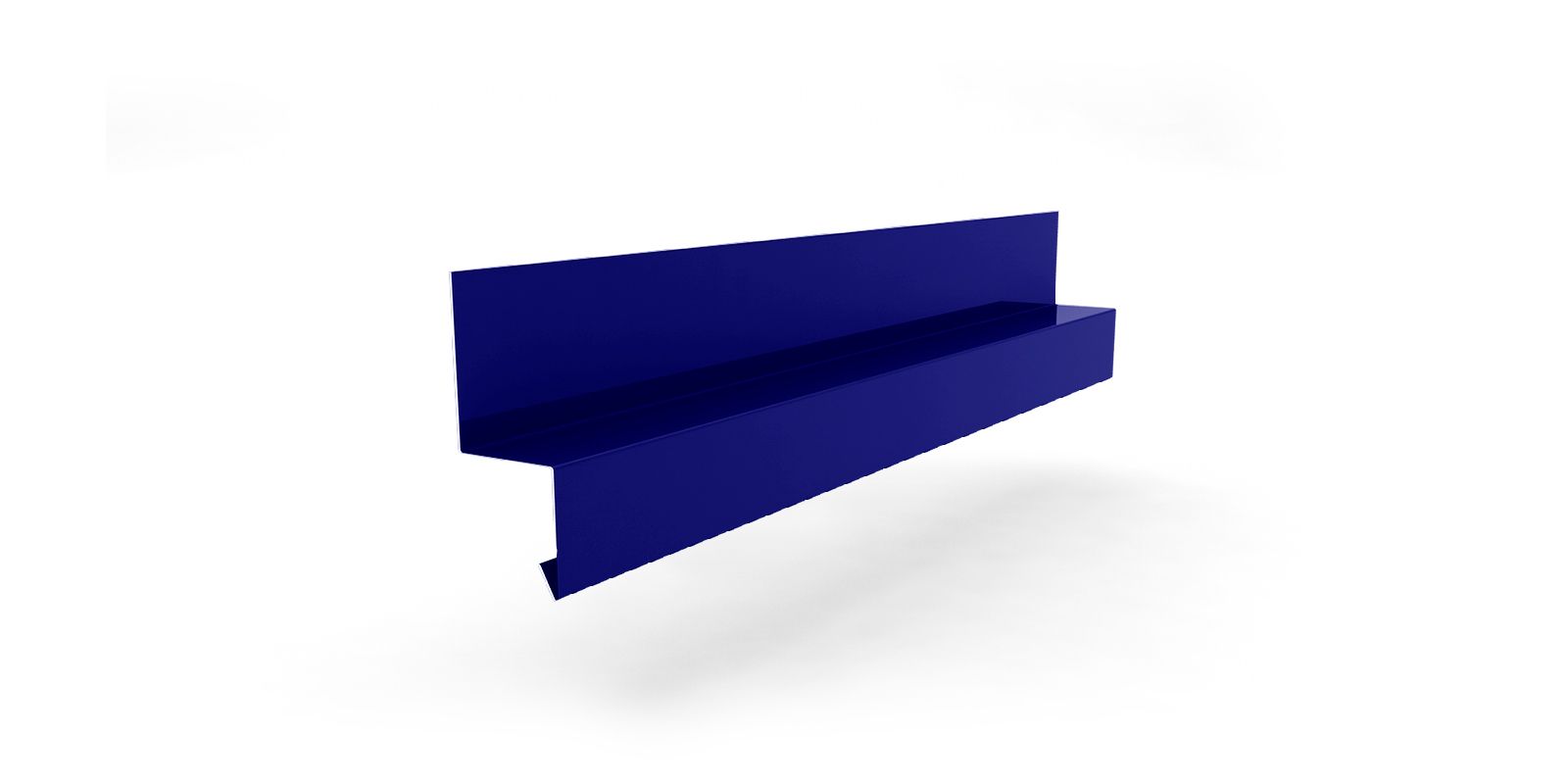 Планка вертикального стыка 30х30х3000 с покрытием PVDF, цвет RAL 5002 ПрофЛайн, купить Планка вертикального стыка 30х30х3000 с покрытием PVDF, цвет RAL 5002 в ПрофЛайн