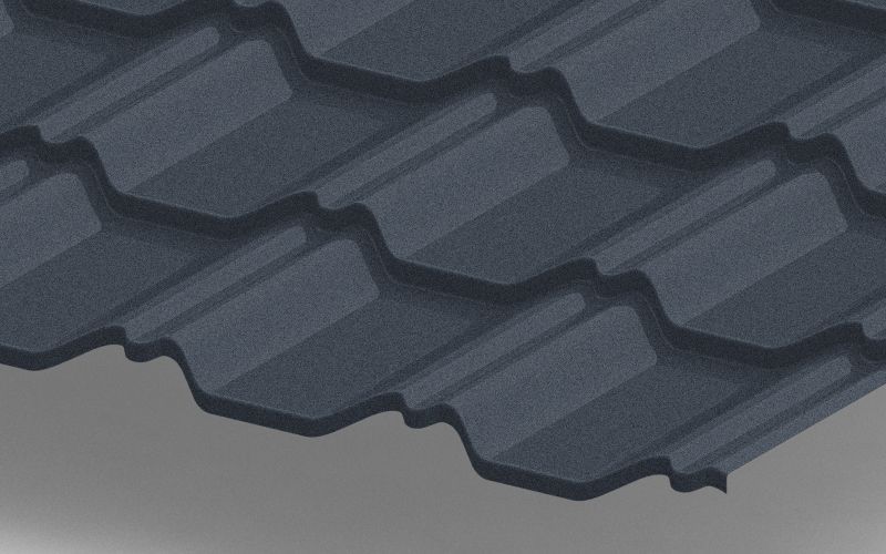 Металлочерепица Kvinta Plus 3D с покрытием Стальной бархат, 0,50 мм, цвет RAL 7011 ПрофЛайн, купить Металлочерепица Kvinta Plus 3D с покрытием Стальной бархат, 0,50 мм, цвет RAL 7011 в ПрофЛайн Металлочерепица Kvinta Plus 3D с покрытием Стальной бархат, 0,50 мм, цвет RAL 7011 ПрофЛайн, купить Металлочерепица Kvinta Plus 3D с покрытием Стальной бархат, 0,50 мм, цвет RAL 7011 в ПрофЛайн