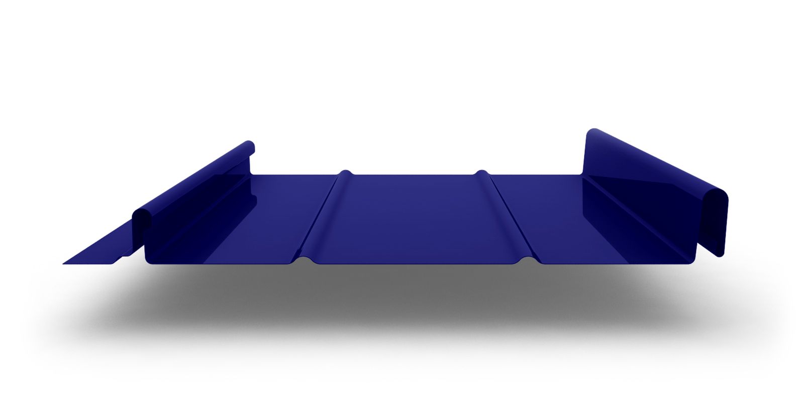 Кликфальц Line с покрытием Полиэстер, толщина 0,65 мм, цвет RAL 5002 ПрофЛайн, купить Кликфальц Line с покрытием Полиэстер, толщина 0,65 мм, цвет RAL 5002 в ПрофЛайн