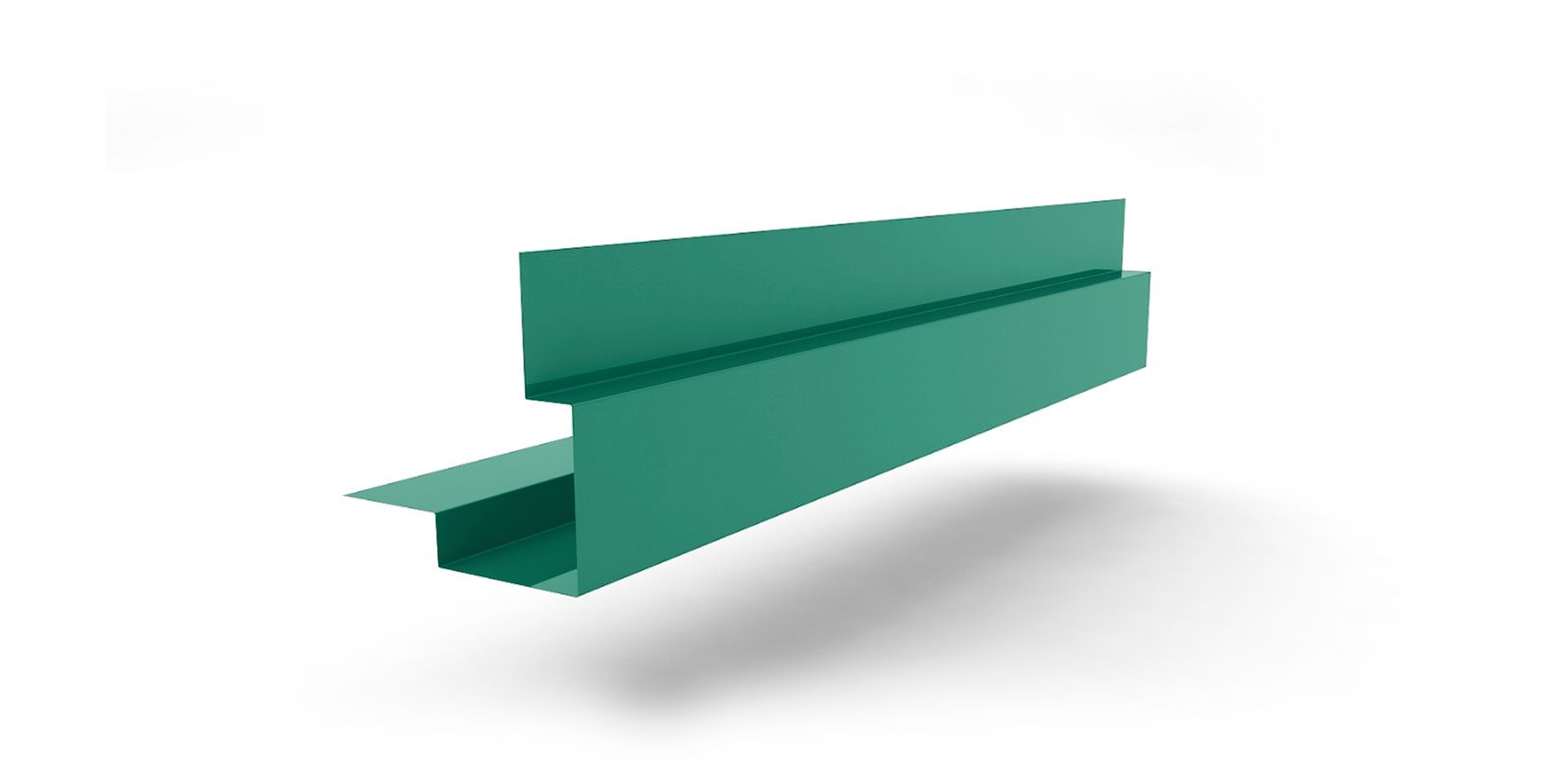 Планка угла наружного линеарного 75х75х3000 с покрытием Полиэстер, цвет RAL 5021 ПрофЛайн, купить Планка угла наружного линеарного 75х75х3000 с покрытием Полиэстер, цвет RAL 5021 в ПрофЛайн