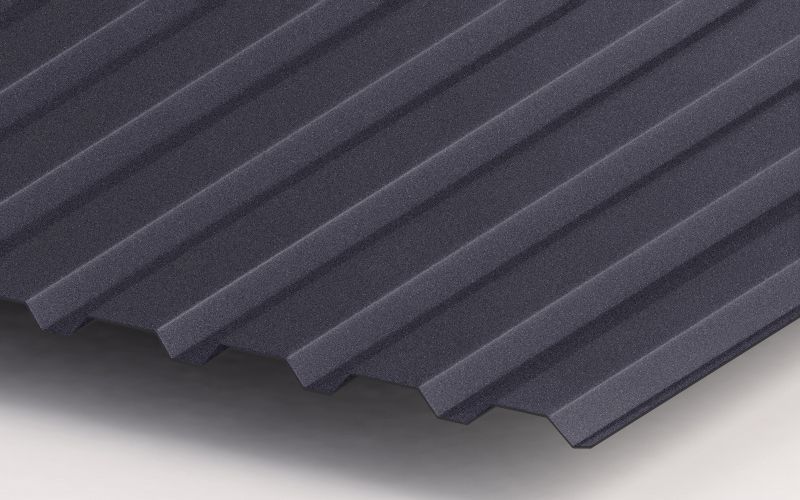 Профнастил МП20 с покрытием Drap® 0,45 мм, RAL 7024 Профлайн Профнастил МП20 с покрытием Drap® 0,45 мм, RAL 7024 Профлайн