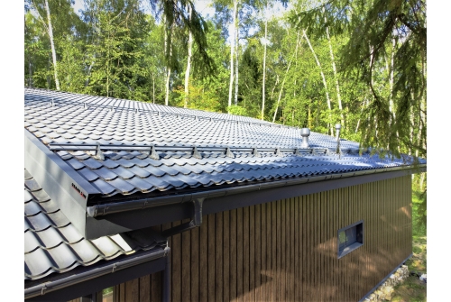 Металлочерепица Классик ("Classic") v01 0,5 Drap TX RAL 7016 антрацитово-серый ПрофЛайн, купить Металлочерепица Классик ("Classic") v01 0,5 Drap TX RAL 7016 антрацитово-серый в ПрофЛайн