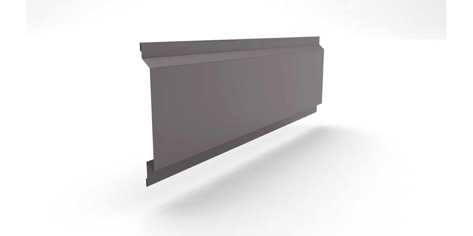 Планка горизонтального стыка сэндвич-панелей с покрытием Полиэстер, цвет RAL 7005 ПрофЛайн, купить Планка горизонтального стыка сэндвич-панелей с покрытием Полиэстер, цвет RAL 7005 в ПрофЛайн