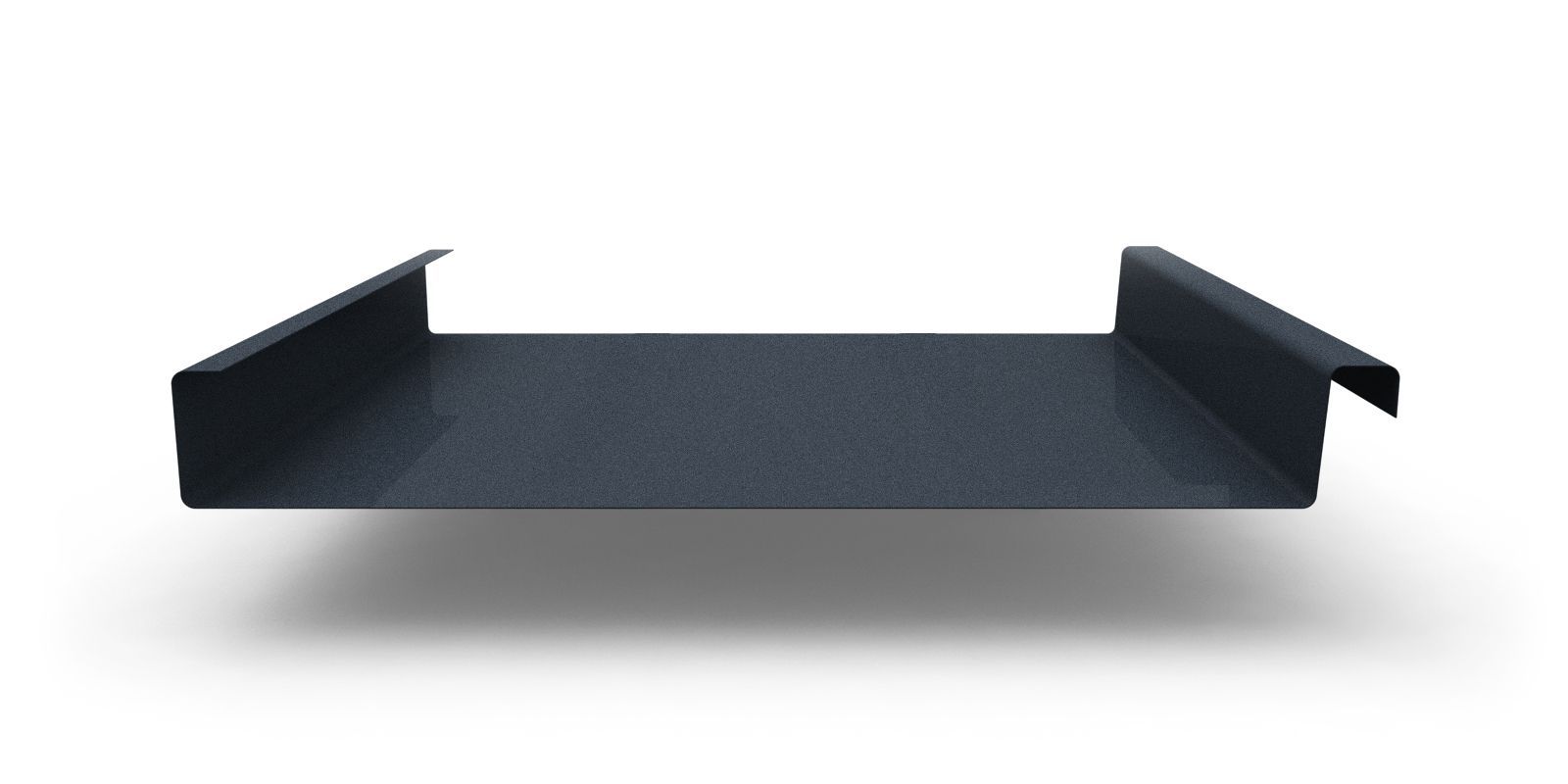 Двойной стоячий фальц гладкий с покрытием GreenCoat® Pural Matt®, толщина 0,50 мм, цвет RR 23 ПрофЛайн, купить Двойной стоячий фальц гладкий с покрытием GreenCoat® Pural Matt®, толщина 0,50 мм, цвет RR 23 в ПрофЛайн