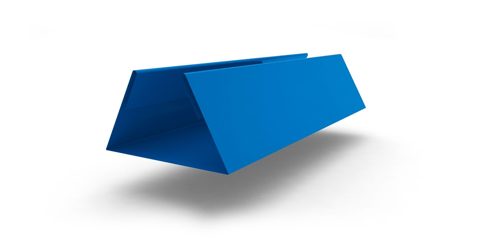 Планка стыковочная составная нижняя с покрытием Полиэстер, цвет RAL 5015 ПрофЛайн, купить Планка стыковочная составная нижняя с покрытием Полиэстер, цвет RAL 5015 в ПрофЛайн