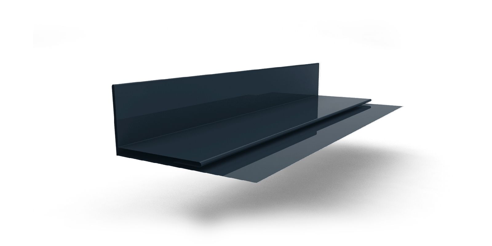 Планка аквилона 55х20х3000 с покрытием Полиэстер, цвет RR 23 ПрофЛайн, купить Планка аквилона 55х20х3000 с покрытием Полиэстер, цвет RR 23 в ПрофЛайн