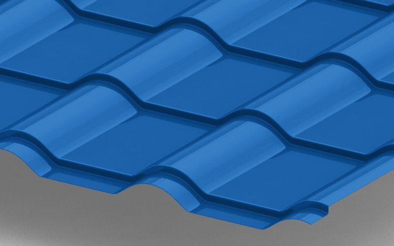 Металлочерепица Kamea с покрытием Полиэстер, 0,45 мм, цвет RAL 5015 ПрофЛайн, купить Металлочерепица Kamea с покрытием Полиэстер, 0,45 мм, цвет RAL 5015 в ПрофЛайн Металлочерепица Kamea с покрытием Полиэстер, 0,45 мм, цвет RAL 5015 ПрофЛайн, купить Металлочерепица Kamea с покрытием Полиэстер, 0,45 мм, цвет RAL 5015 в ПрофЛайн