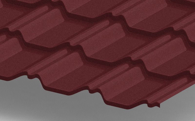 Металлочерепица Kvinta Plus 3D с покрытием Velur®, 0,50 мм, цвет RAL 3009 ПрофЛайн, купить Металлочерепица Kvinta Plus 3D с покрытием Velur®, 0,50 мм, цвет RAL 3009 в ПрофЛайн Металлочерепица Kvinta Plus 3D с покрытием Velur®, 0,50 мм, цвет RAL 3009 ПрофЛайн, купить Металлочерепица Kvinta Plus 3D с покрытием Velur®, 0,50 мм, цвет RAL 3009 в ПрофЛайн