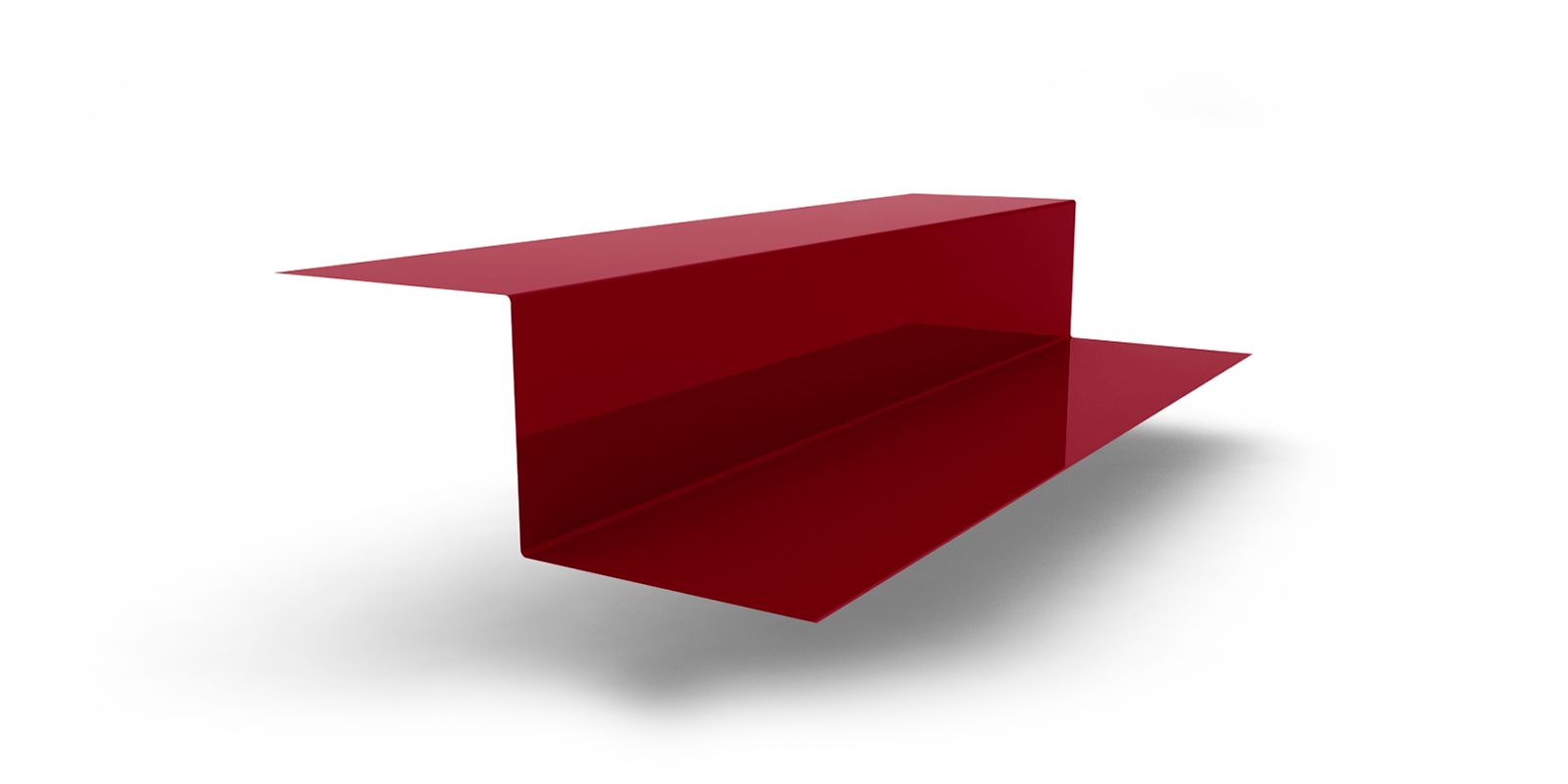 Планка Z-образная с покрытием Полиэстер, цвет RAL 3011 ПрофЛайн, купить Планка Z-образная с покрытием Полиэстер, цвет RAL 3011 в ПрофЛайн