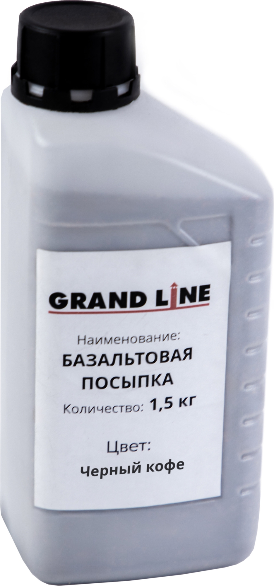 Базальтовая посыпка для ремкомплекта композитной церепицы Grand Line черный кофе ПрофЛайн, купить Базальтовая посыпка для ремкомплекта композитной церепицы Grand Line черный кофе в ПрофЛайн