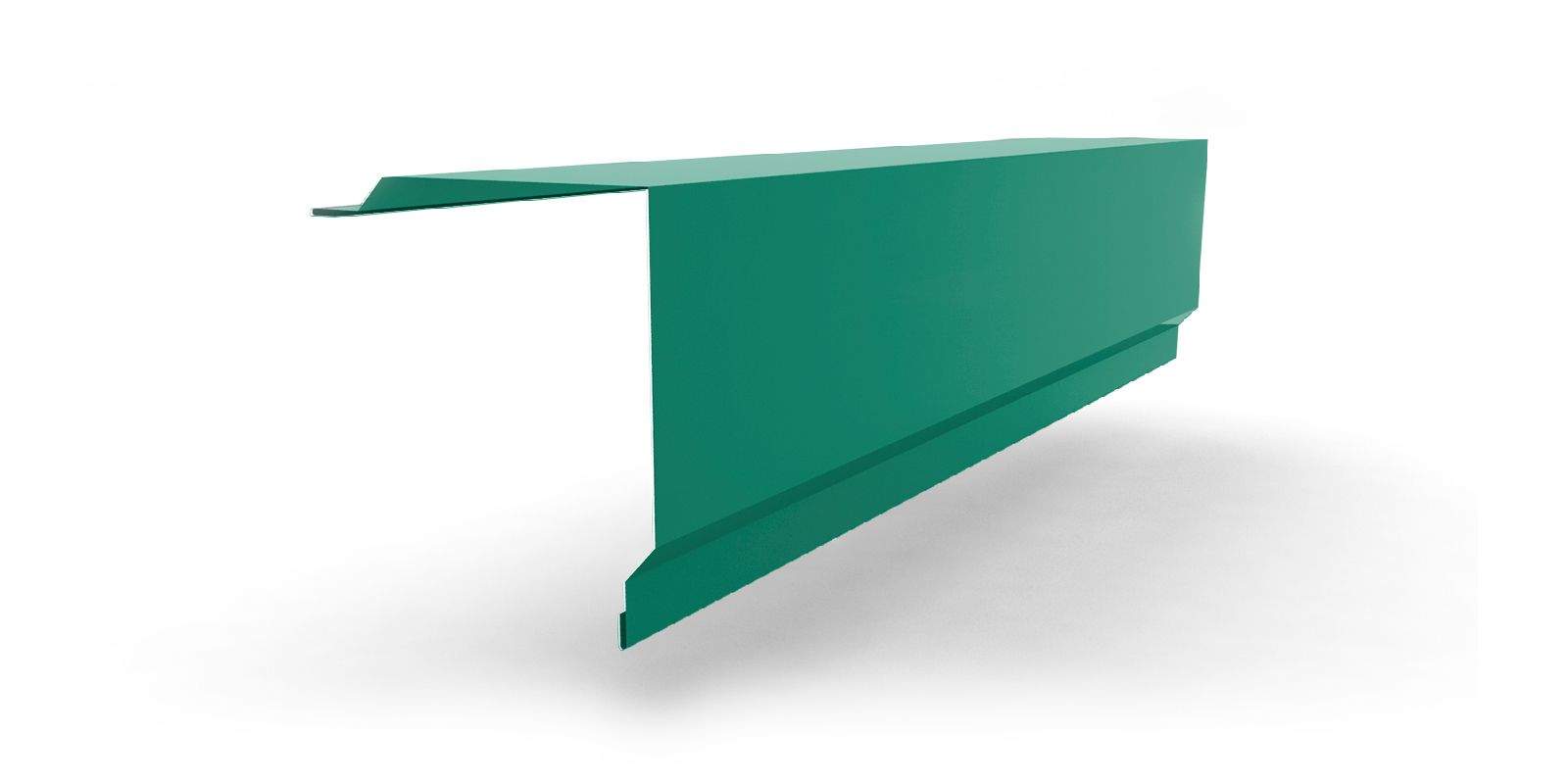 Планка угла наружного для сэндвич-панелей с покрытием Полиэстер, цвет RAL 5021 ПрофЛайн, купить Планка угла наружного для сэндвич-панелей с покрытием Полиэстер, цвет RAL 5021 в ПрофЛайн