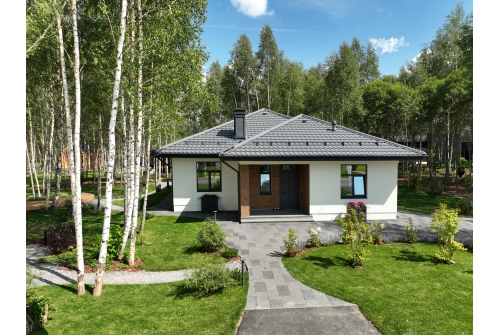 Металлочерепица "Квинта плюс3D" ("Kvinta plus3D") 0,5 Satin Matt TX RAL 7024 мокрый асфальт ПрофЛайн, купить Металлочерепица "Квинта плюс3D" ("Kvinta plus3D") 0,5 Satin Matt TX RAL 7024 мокрый асфальт в ПрофЛайн