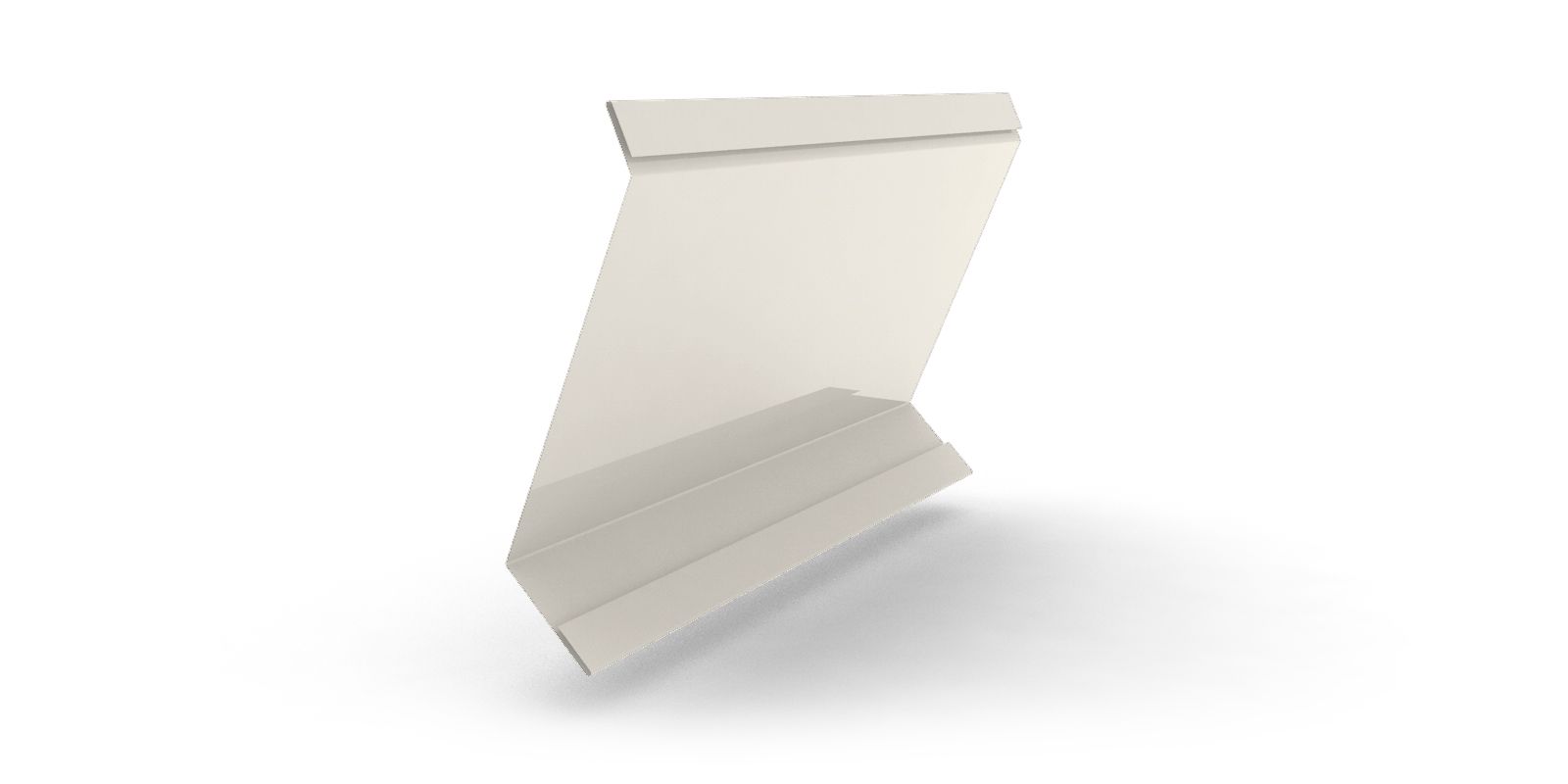 Планка примыкания в штробу с покрытием Полиэстер,  цвет RR 20 ПрофЛайн, купить Планка примыкания в штробу с покрытием Полиэстер,  цвет RR 20 в ПрофЛайн