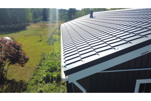 Металлочерепица "Квадро профи" ("Quadro Profi") v02 0,5 PurLite Matt RAL 7024 мокрый асфальт ПрофЛайн, купить Металлочерепица "Квадро профи" ("Quadro Profi") v02 0,5 PurLite Matt RAL 7024 мокрый асфальт в ПрофЛайн